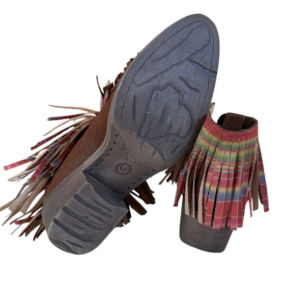 New VOLATILE Fringe Ankle Boots - Picture 4 of 6